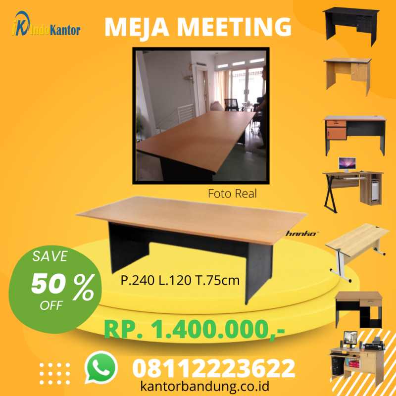 Meja Meeting Kantor Bandung
