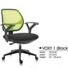 Jual Kursi Kantor Decco Voxy 1 Black