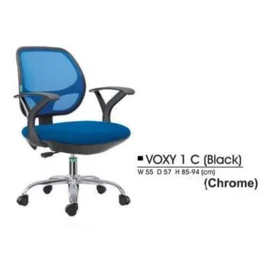 Jual Kursi Kantor Decco Voxy 1 C Black