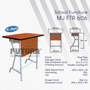 Jual Meja Sekolah Futura MJ FTR-606
