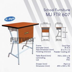 Jual Meja Sekolah Futura MJ FTR-607